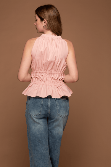 BLUSA HALTER CON ELASTICO - Ferriano Store