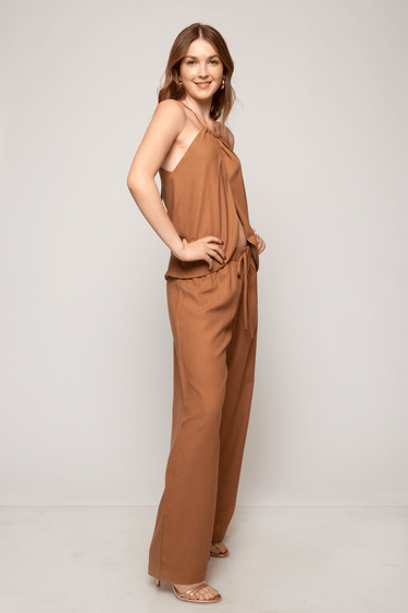 BLUSA HALTER LINO - Ferriano Store