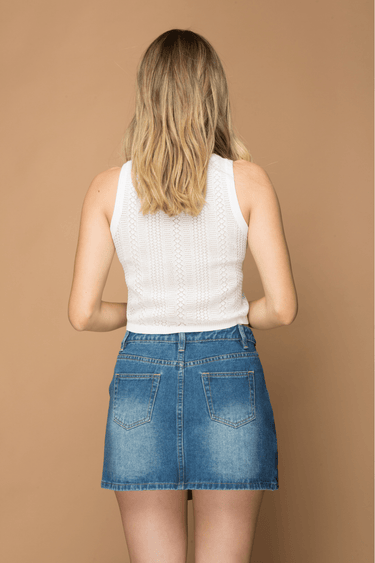 BLUSA HALTER TEJIDA - Ferriano Store