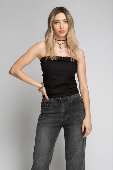 BLUSA STRAPLESS DRAPEADA - Ferriano Store