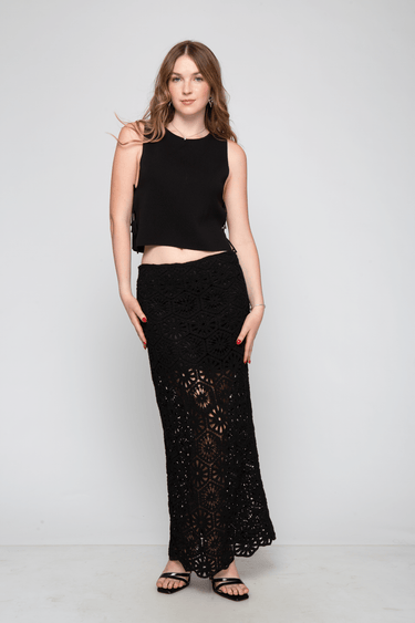 BLUSA TEJIDA CON AMARRES - Ferriano Store