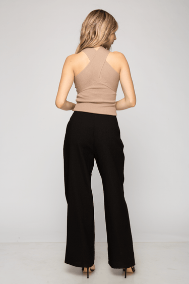 BLUSA TEJIDA CUELLO CRUZADO - Ferriano Store