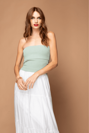 BLUSA TEJIDA STRAPLESS - Ferriano Store