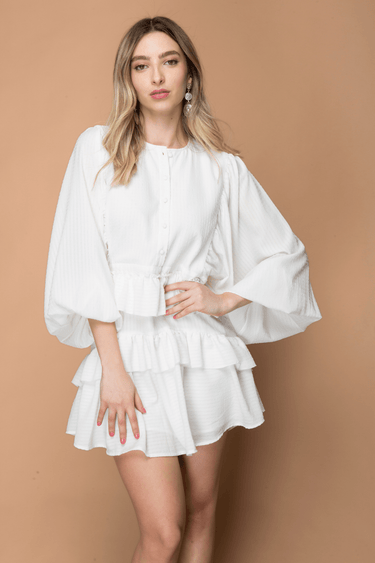 VESTIDO OLANES MANGA 3/4 - Ferriano Store