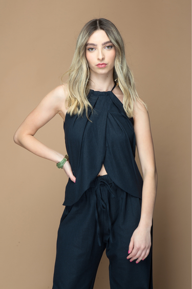 PANTALON LINO CINTURA ELÁSTICA