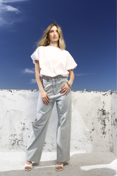 WIDE LEG JEANS