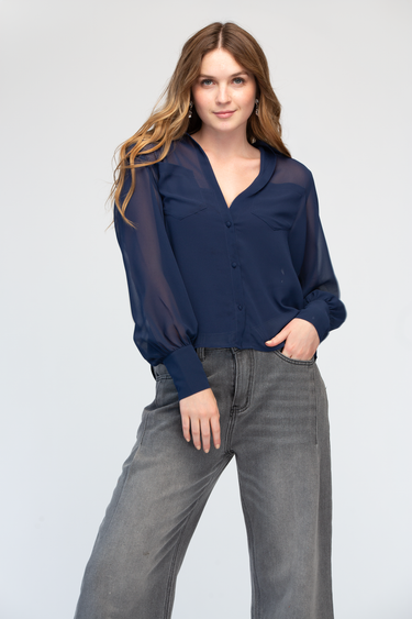 BLUSA CAMISERA