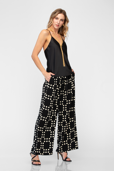 BLUSA DE TIRANTES EN SATÍN
