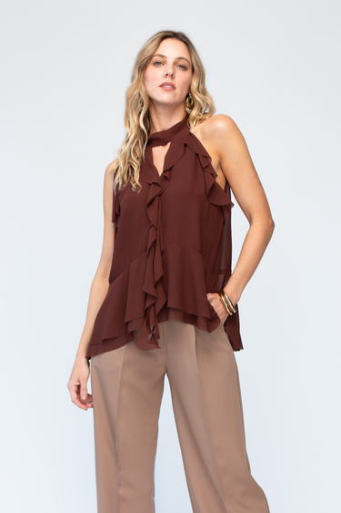 BLUSA DE ESCAROLAS