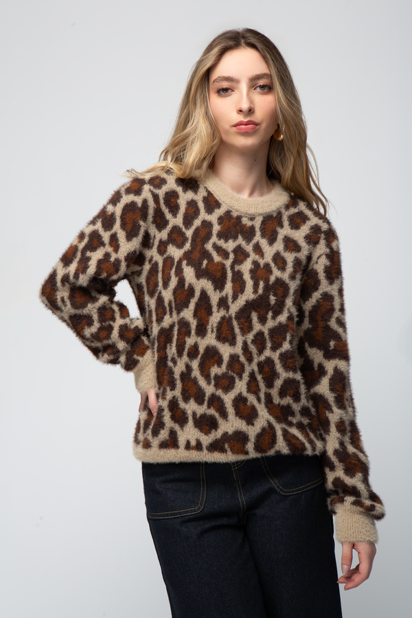 Suéter Animal Print