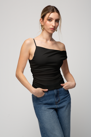 BLUSA ASIMÉTRICA