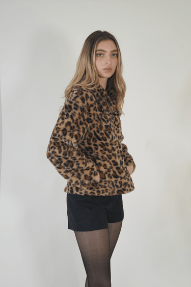 ABRIGO ANIMAL PRINT - Ferriano Store