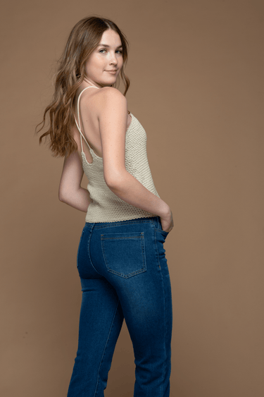 BLUSA DE TIRANTES TEJIDA - Ferriano Store