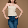 BLUSA DE TIRANTES TEJIDA - Ferriano Store