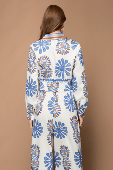 BLUSA ESTAMPADA MANGA LARGA - Ferriano Store