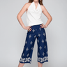 BLUSA HALTER CON TEXTURA - Ferriano Store
