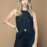 BLUSA HALTER LINO - Ferriano Store