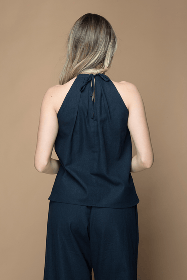 BLUSA HALTER LINO - Ferriano Store