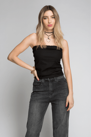 BLUSA STRAPLESS DRAPEADA - Ferriano Store