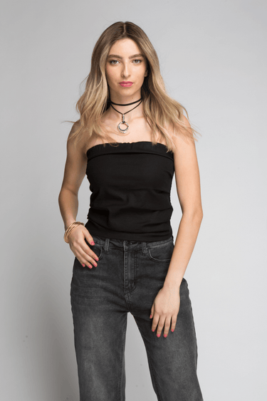 BLUSA STRAPLESS DRAPEADA - Ferriano Store