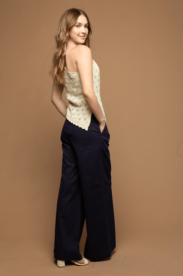 BLUSA TEJIDA ASIMETRICA - Ferriano Store