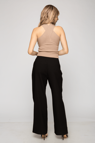 BLUSA TEJIDA CUELLO CRUZADO - Ferriano Store