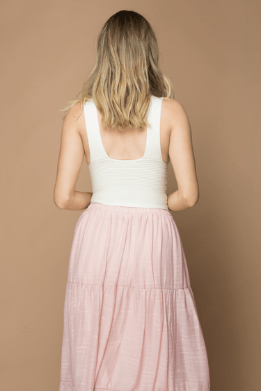 BLUSA TEJIDA SIN MANGAS - Ferriano Store