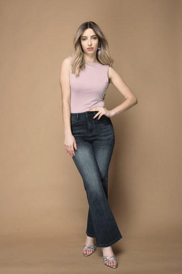 JEANS CROPPED FLARE - Ferriano Store
