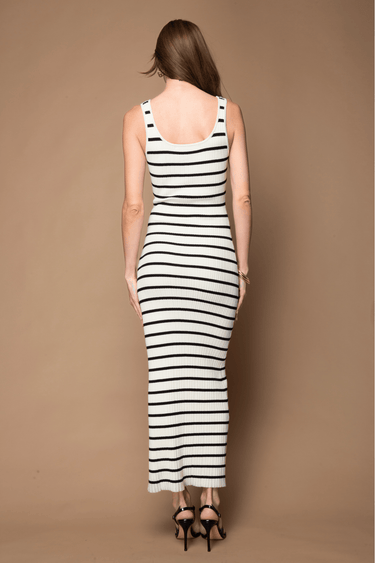 VESTIDO LARGO RAYAS - Ferriano Store