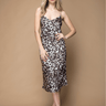 VESTIDO MIDI LEOPARDO - Ferriano Store