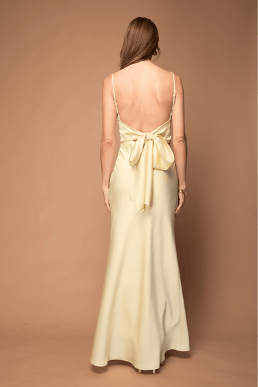 VESTIDO SATINADO TIRANTES - Ferriano Store