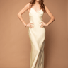VESTIDO SATINADO TIRANTES - Ferriano Store
