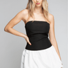 VESTIDO STRAPLESS AGLOBADO - Ferriano Store